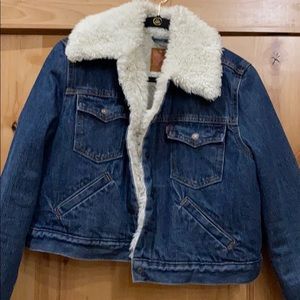 Sheepskin Jean jacket